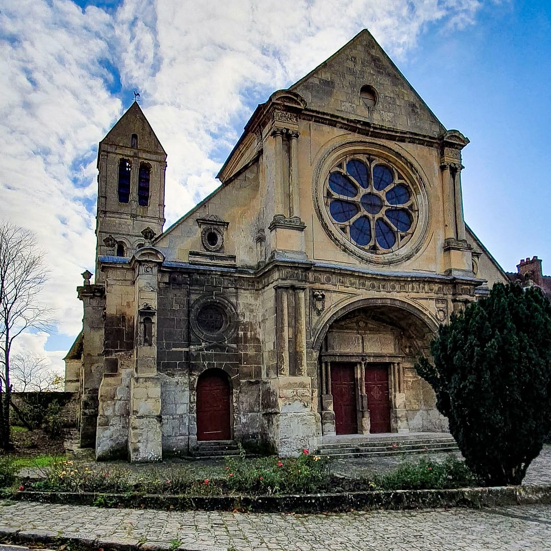 Randonner à Luzarches dans le Val d'Oise. 4 Eglise saint-côme et saint-damien Luzarches