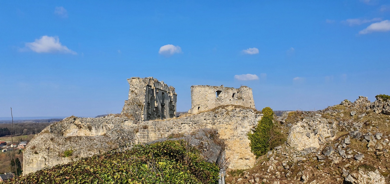 Le Château de Coucy dans l'Aisne. 3 chateau de Coucy dans l'Aisne