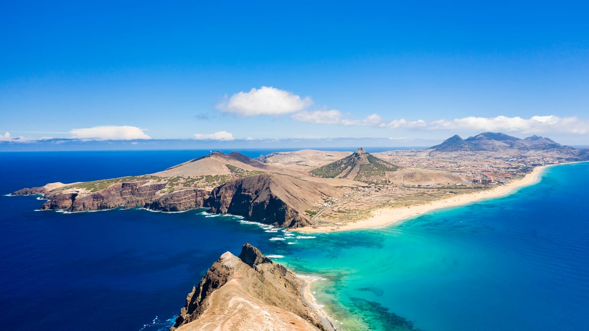 10 îles en Europe pour s'évader au soleil. 2 Porto Santo Madère Portugal