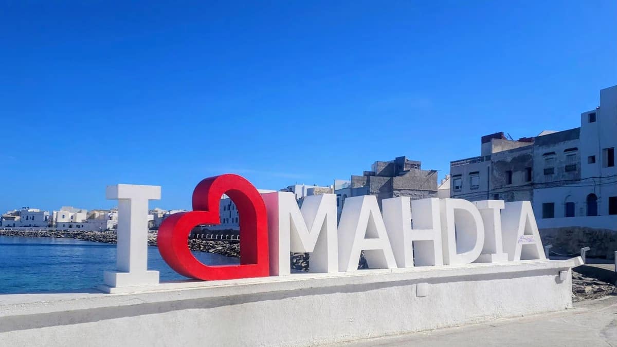 Mahdia, la perle méconnue de la Tunisie : guide et récit d'une semaine idéale. 1 I love Mahdia Tunisia