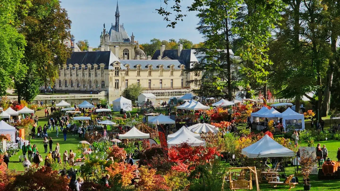 Visiter le sublime Château de Chantilly lors des Journées des Plantes. 1 Journées des plantes de Chantilly au Château de Chantilly