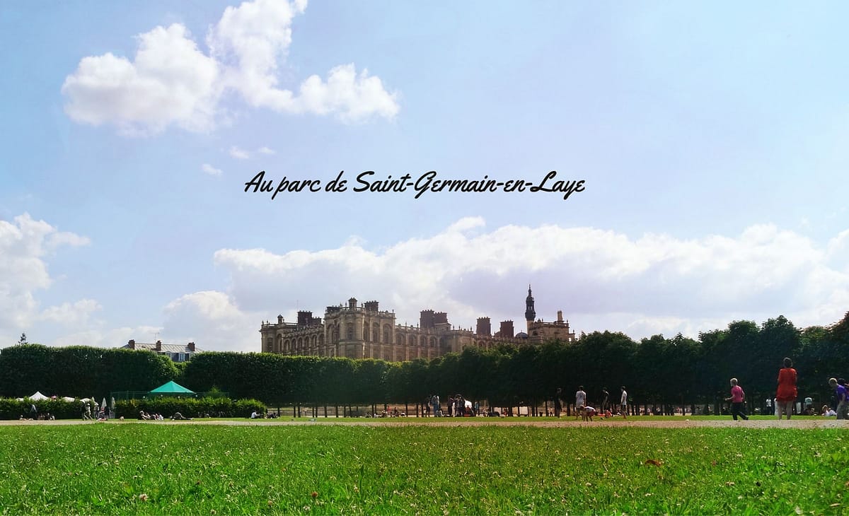 Ce week-end, nous avons aimé nous promener au Parc de Saint-Germain-en-Laye 1 dans le parc de Saint-Germain-en-Laye