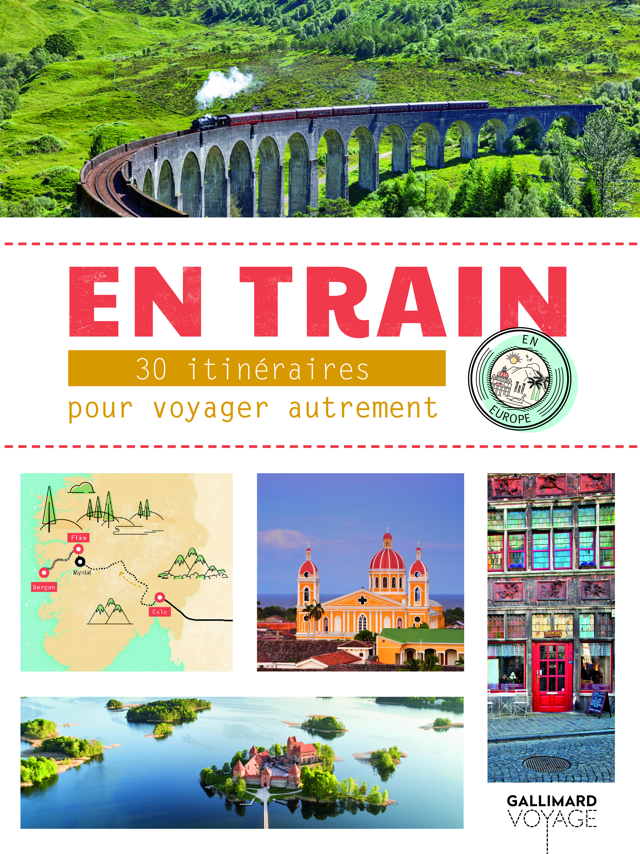 Quelques idées cadeaux, idées lecture 3 En train 30 itinéraires pour voyager autrement