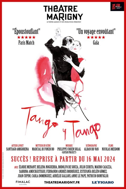 TANGO Y TANGO au Théâtre Marigny 1 Tango y tango au Théâtre MARIGNY PARIS