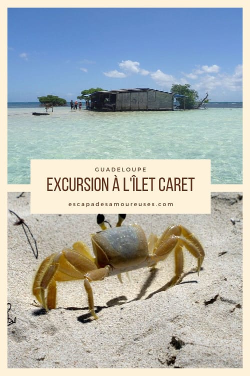 Guadeloupe : direction l'îlet Caret dans le Grand cul de sac marin. 14 Guadeloupe excursion à l'îlet Caret escapadesamoureuses.com