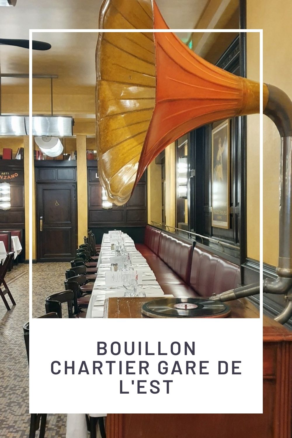 Bouillon Chartier et théâtre : 2 bons plans sorties dans Paris. 14 BOUILLON CHARTIER GARE DE L'EST BON PLAN POUR SORTIR DANS PARIS