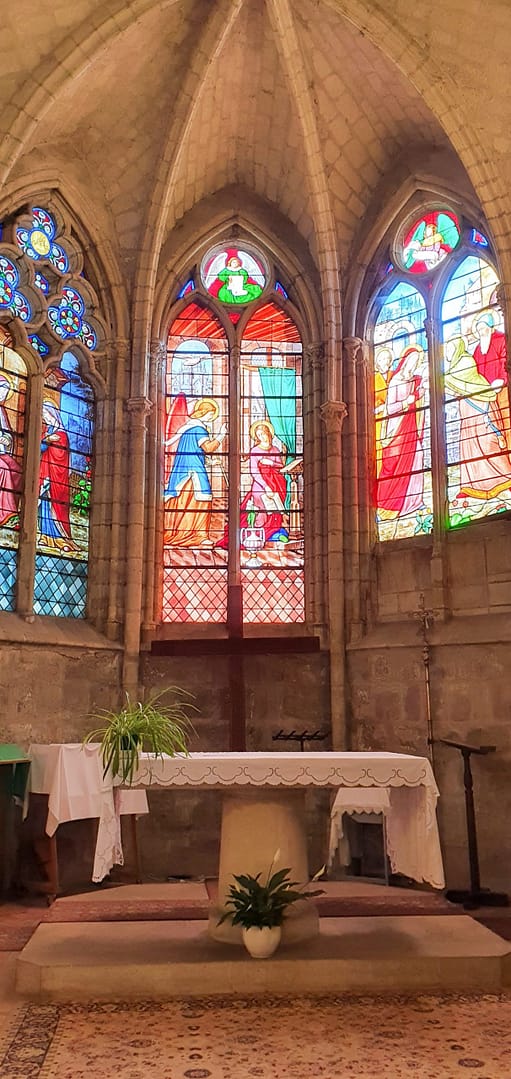 Randonner à Luzarches dans le Val d'Oise. 7 Eglise saint-côme et saint-damien Luzarches