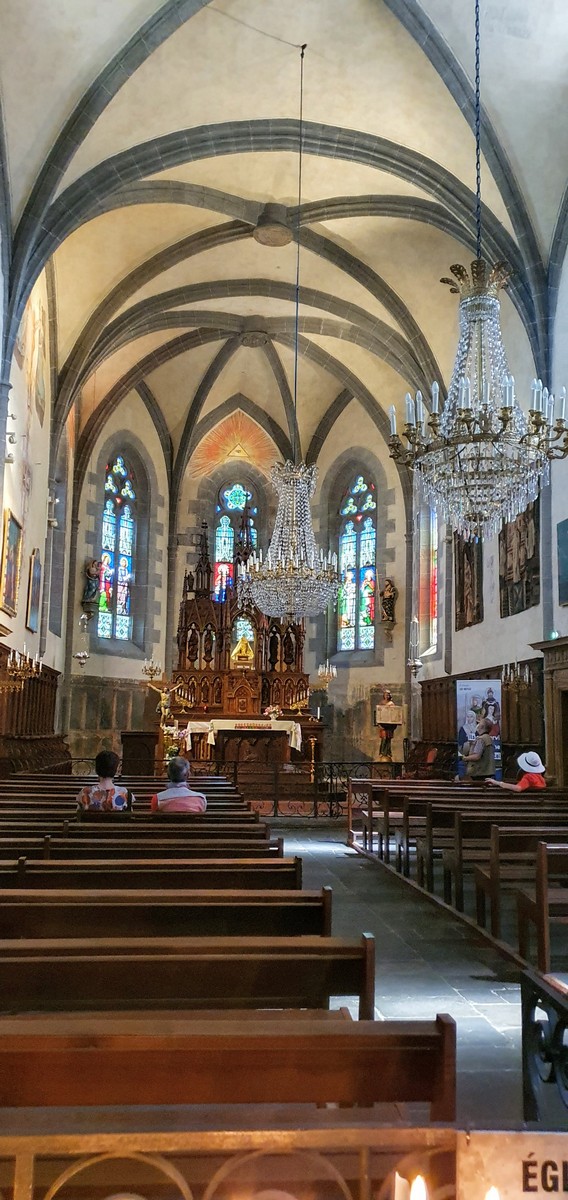 ESCAPADE A SALERS DANS LE CANTAL 9 Eglise Saint-Matthieu SALERS CANTAL