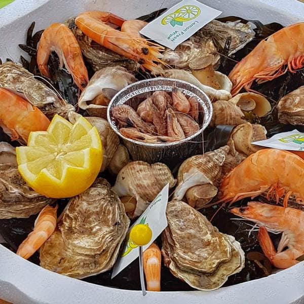 Chambres d'hôtes Fenêtres-sur-mer : 10 ans ! 40 la cabane fruits de mer Quiberville