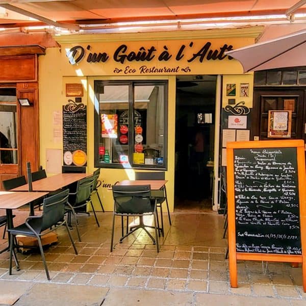 Une journée à Nyons, mon coup de coeur en Drôme provençale. 7 Nyons restaurant d'un goût à l'autre