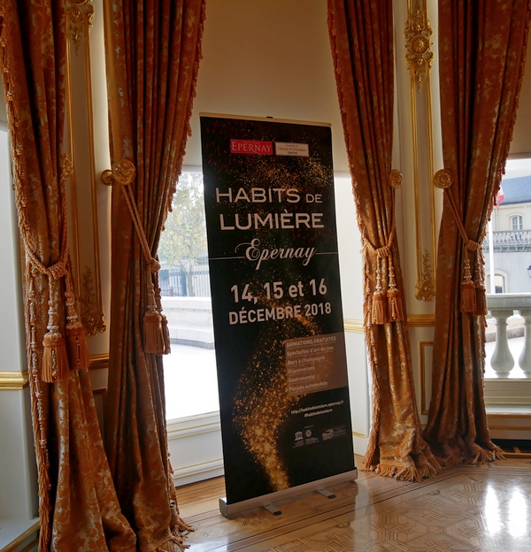 Visiter Epernay, capitale du Champagne en lumières. 29 Epernay les habits de lumière