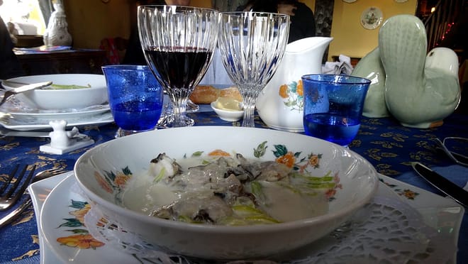 Une petite bonbonnière en Normandie 91 Entrée : huitres chaudes