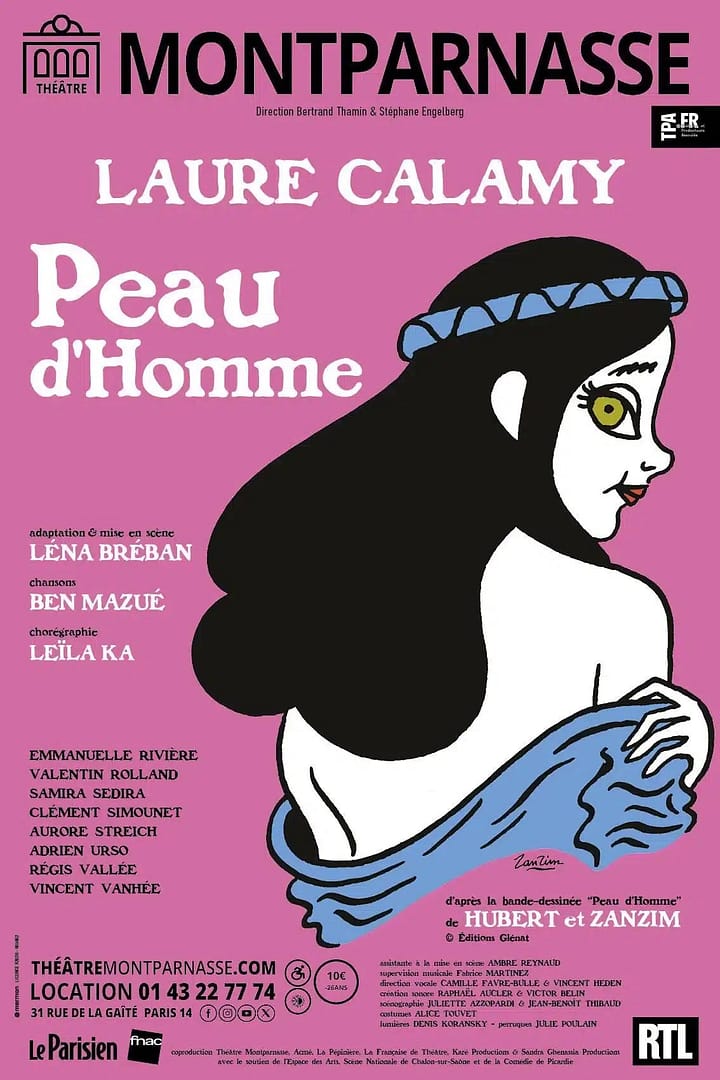 Peau d'homme, mon coup de coeur théâtre de janvier. 1 Peau d'homme affiche