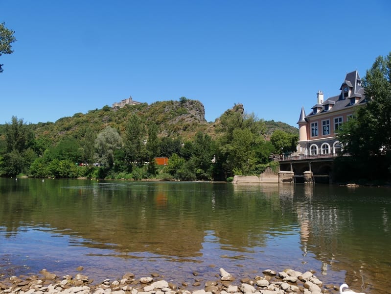 Mon spot de baignade dans les gorges du Tarn ? 7 Ambialet Tarn EnFranceaussi bucolique baignade rivière gorges du Tarn