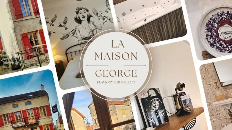 LA MAISON GEORGE A FLAVIGNY SUR OZERAIN COTE D'OR BOURGOGNE
