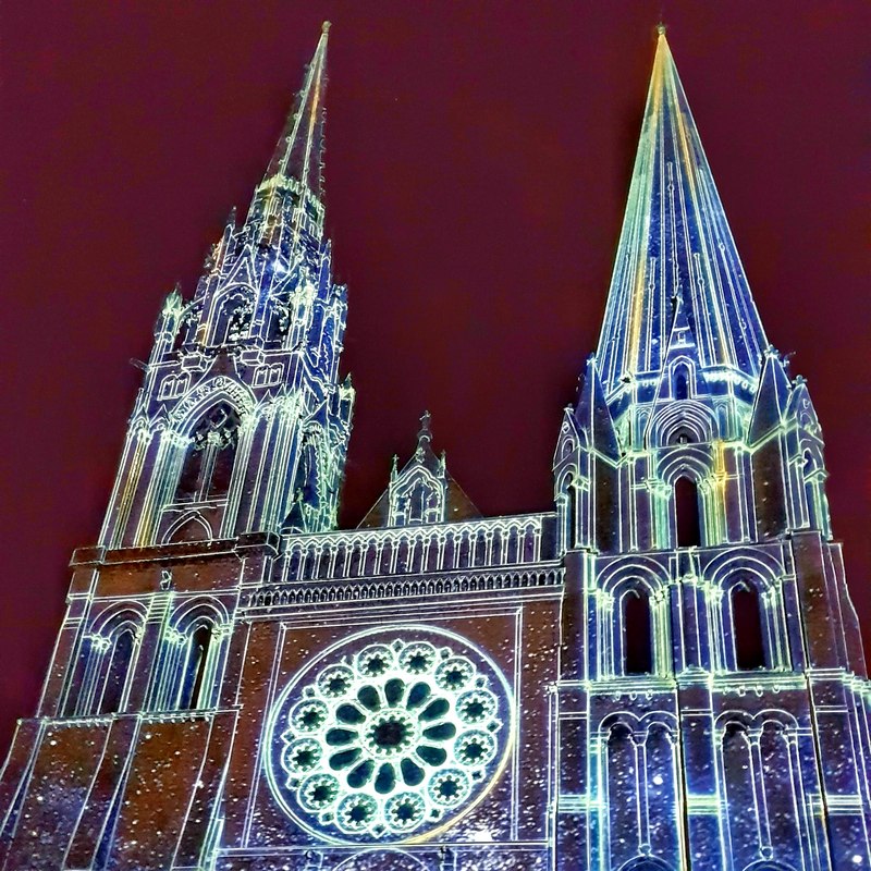 10 bonnes raisons de découvrir Chartres en lumières 10 Chartres en lumières 2018 escapades amoureuses